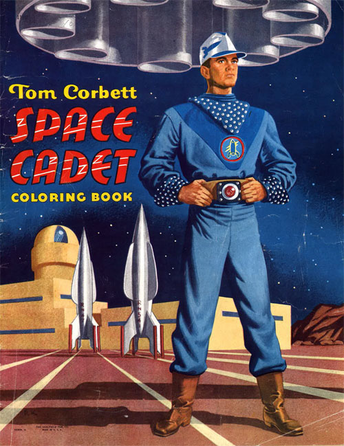 Tom Corbett, Space Cadet Coloring Book