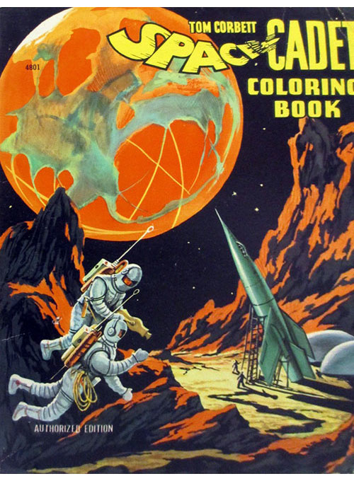 Tom Corbett, Space Cadet Coloring Book