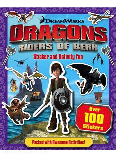 Dragons: Riders of Berk Sticker Activity Book