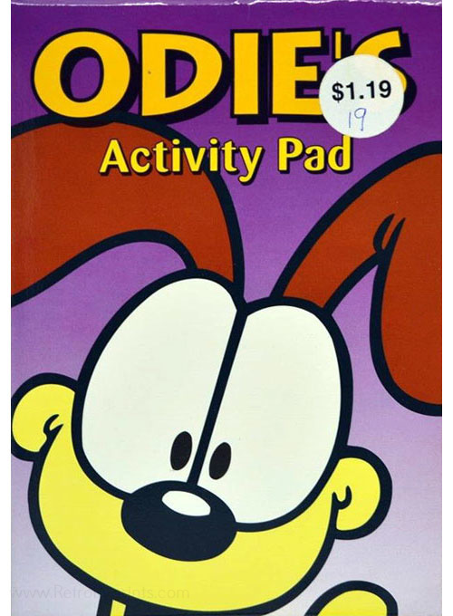 Garfield Odie's Activity Pad