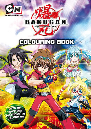 Bakugan Battle Brawlers Coloring Book