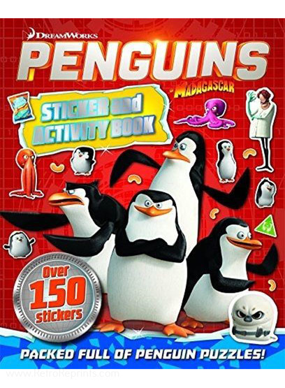 Penguins of Madagascar, The Sticker Activity Book