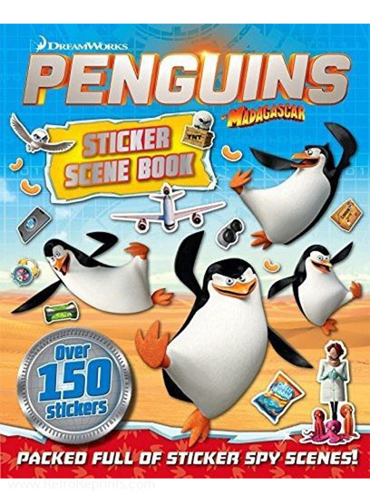 Penguins of Madagascar, The Sticker Scene Book