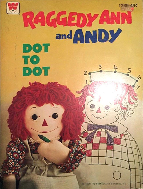 Raggedy Ann & Andy Dot to Dot Book