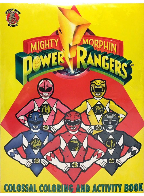 Mighty Morphin Power Rangers Coloring and Activity Book