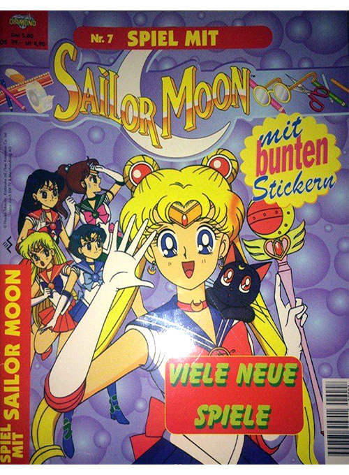 Sailor Moon Coloring and Activity Book