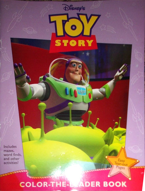 Toy Story Color the Leader