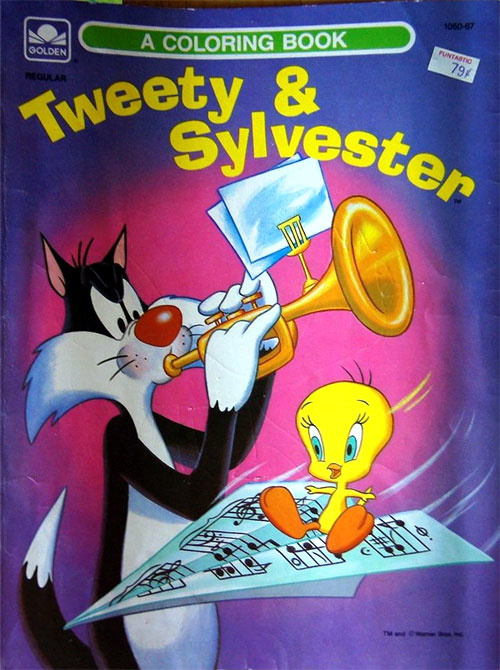 Sylvester & Tweety Coloring Book