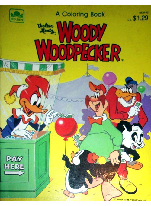 Woody Woodpecker Coloring Book