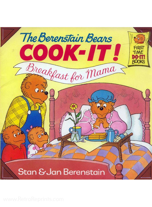 Born to cook. Bear children book.