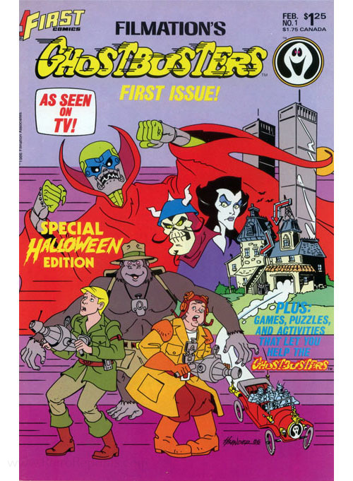 Ghostbusters, Filmation's Comic and Activity Book #1