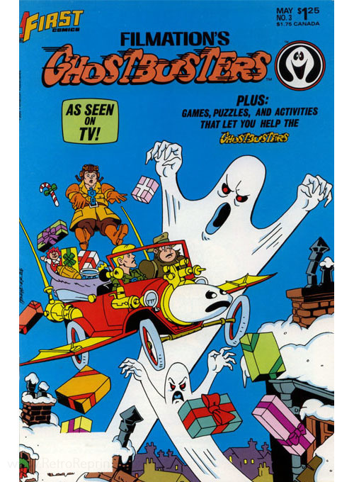 Ghostbusters, Filmation's Comic and Activity Book #3