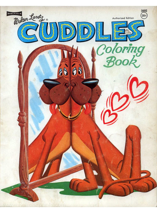 Cuddles Coloring Book