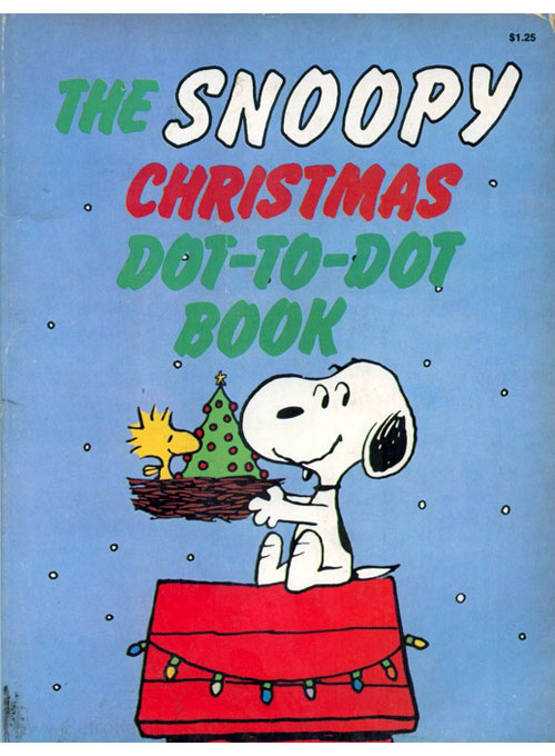 Peanuts Christmas Dot to Dot Book