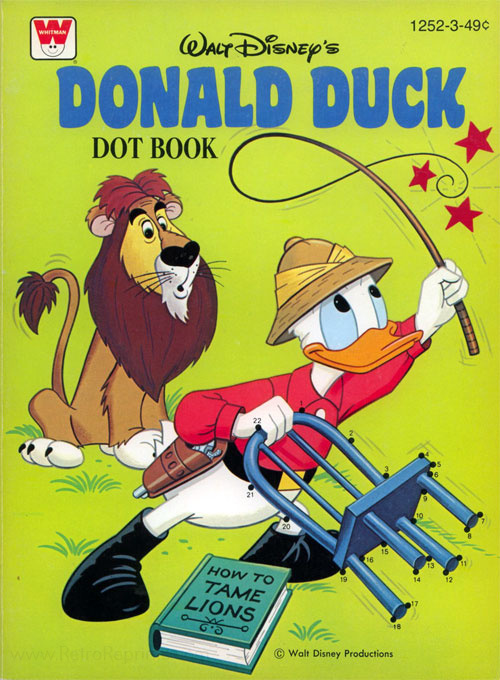 Donald Duck Dot Book