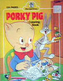 Porky Pig Coloring Book