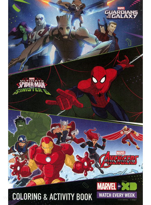 Marvel Super Heroes Disney XD #3 | Coloring Books at Retro Reprints ...