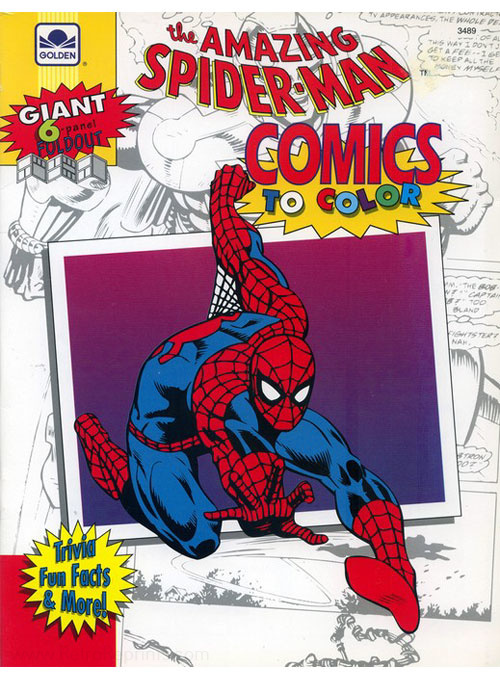 Spider-Man Comics to Color