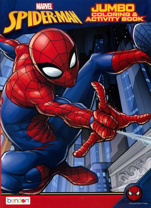 Spider-Man Coloring and Activity Book