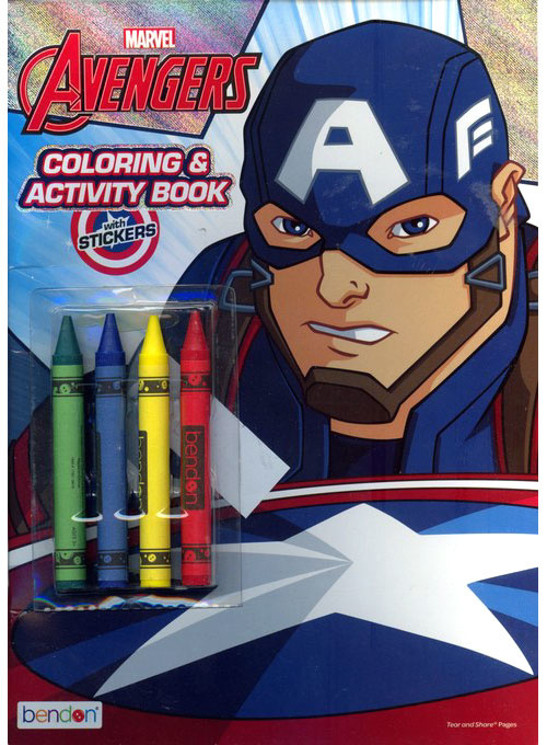 Avengers: Earth's Mightiest Heroes Coloring and Activity Book