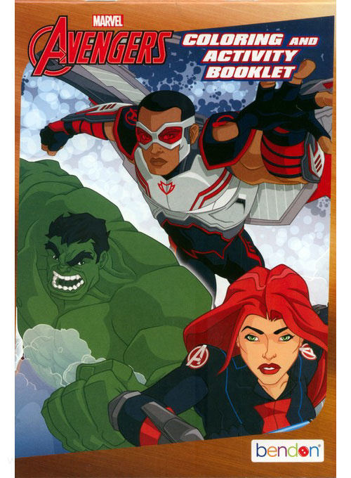 Avengers: Earth's Mightiest Heroes Coloring and Activity Book