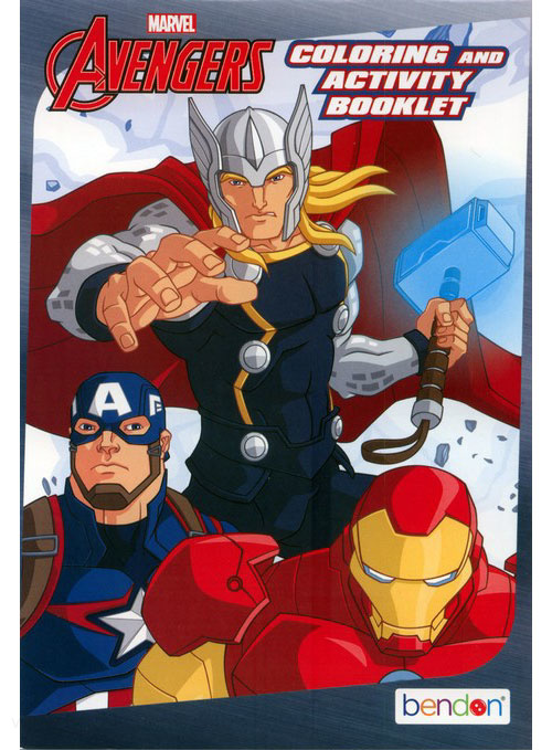 Avengers: Earth's Mightiest Heroes Coloring and Activity Book