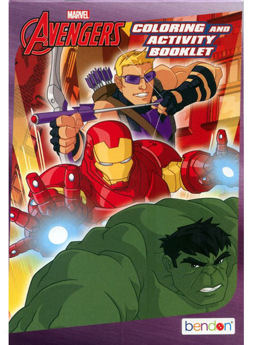 Avengers: Earth's Mightiest Heroes Coloring and Activity Book