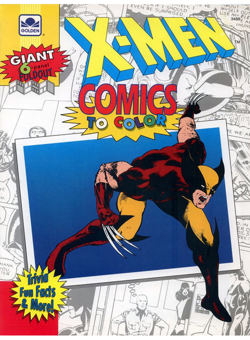 X-Men Comics to Color