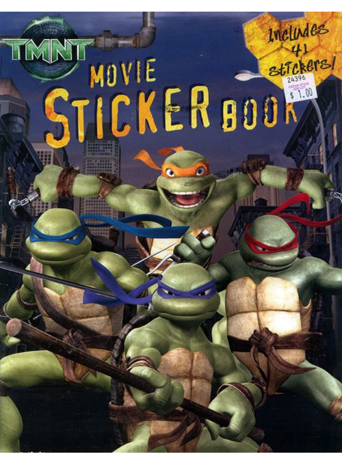 TMNT Sticker Book