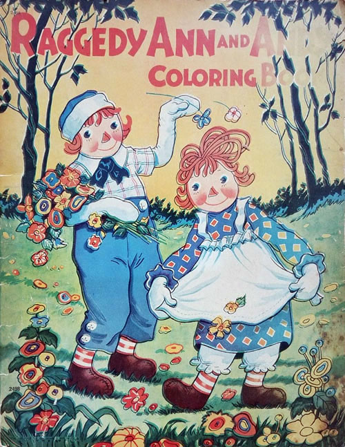 Raggedy Ann & Andy Coloring Book