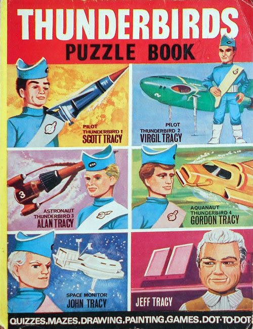 Thunderbirds Puzzle Book