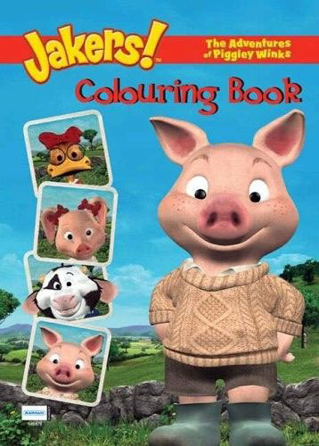 Jakers! Adventures of Piggley Winks, The Coloring Book
