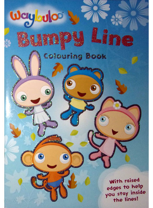 Waybuloo Bumpy Line Colouring Book