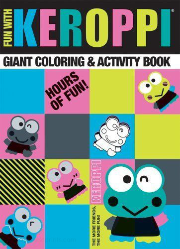Keroppi Coloring and Activity Book