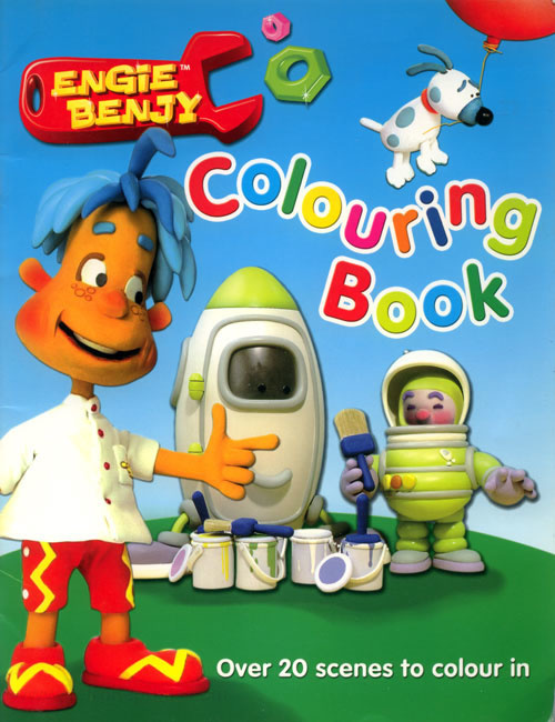 Engie Benjy Coloring Book
