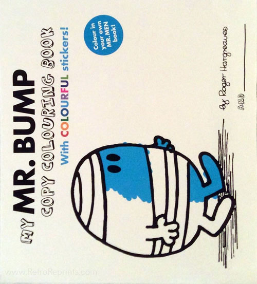 Mr. Men & Little Miss Mr. Bump Copy Colouring Book