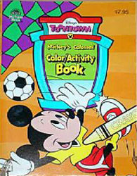 Disney Mickey's Colossal Color Book