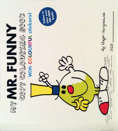 Mr. Men & Little Miss Mr. Funny Copy Colouring Book