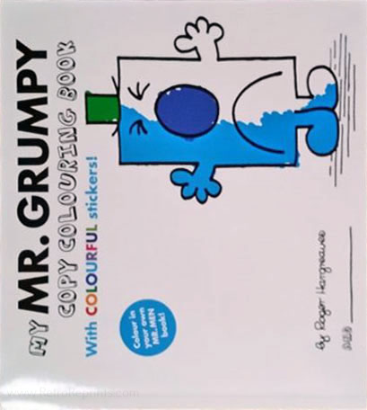 Mr. Men & Little Miss Mr. Grumpy Copy Colouring Book