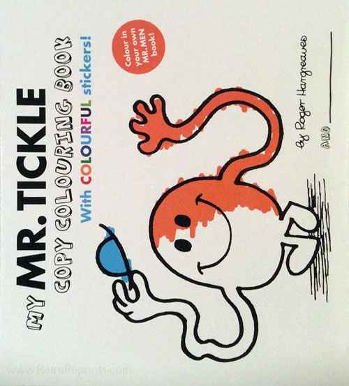 Mr. Men & Little Miss Mr. Tickle Copy Colouring Book