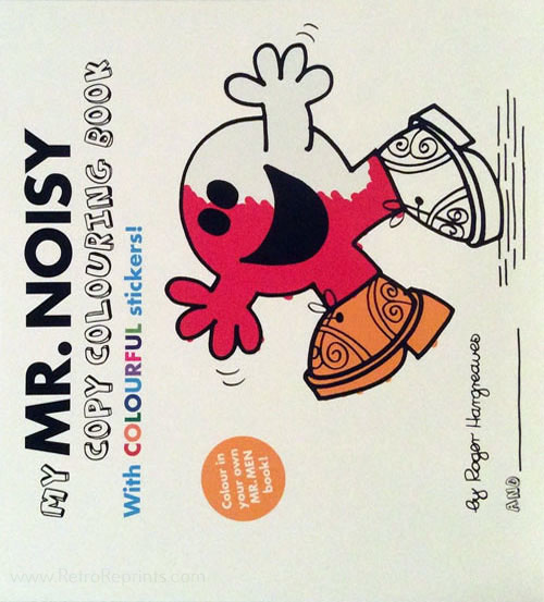 Mr. Men & Little Miss Mr. Noisy Copy Colouring Book