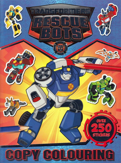 Transformers: Rescue Bots Copy Colouring Book