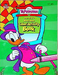 Disney Donald's Awesome Color Book