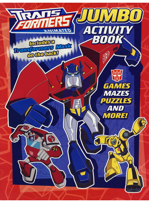 Transformers Animated Activity Book