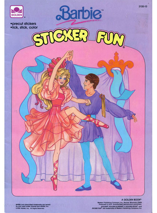 Barbie Sticker Fun