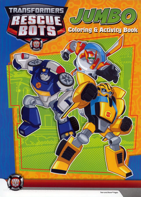 Transformers: Rescue Bots Coloring and Activity Book