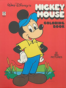 Mickey Mouse and Friends Coloring Book