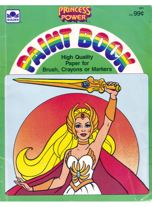 She-Ra: Princess of Power Paint Book