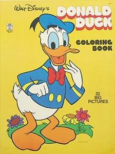 Donald Duck Coloring Book