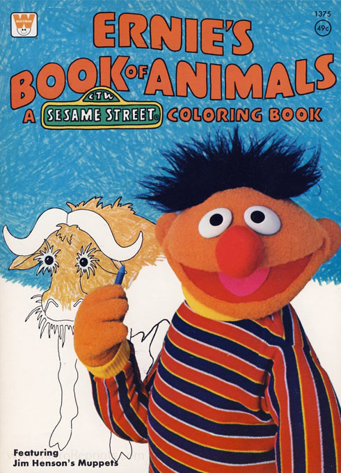 Sesame Street Ernie's Book of Animals